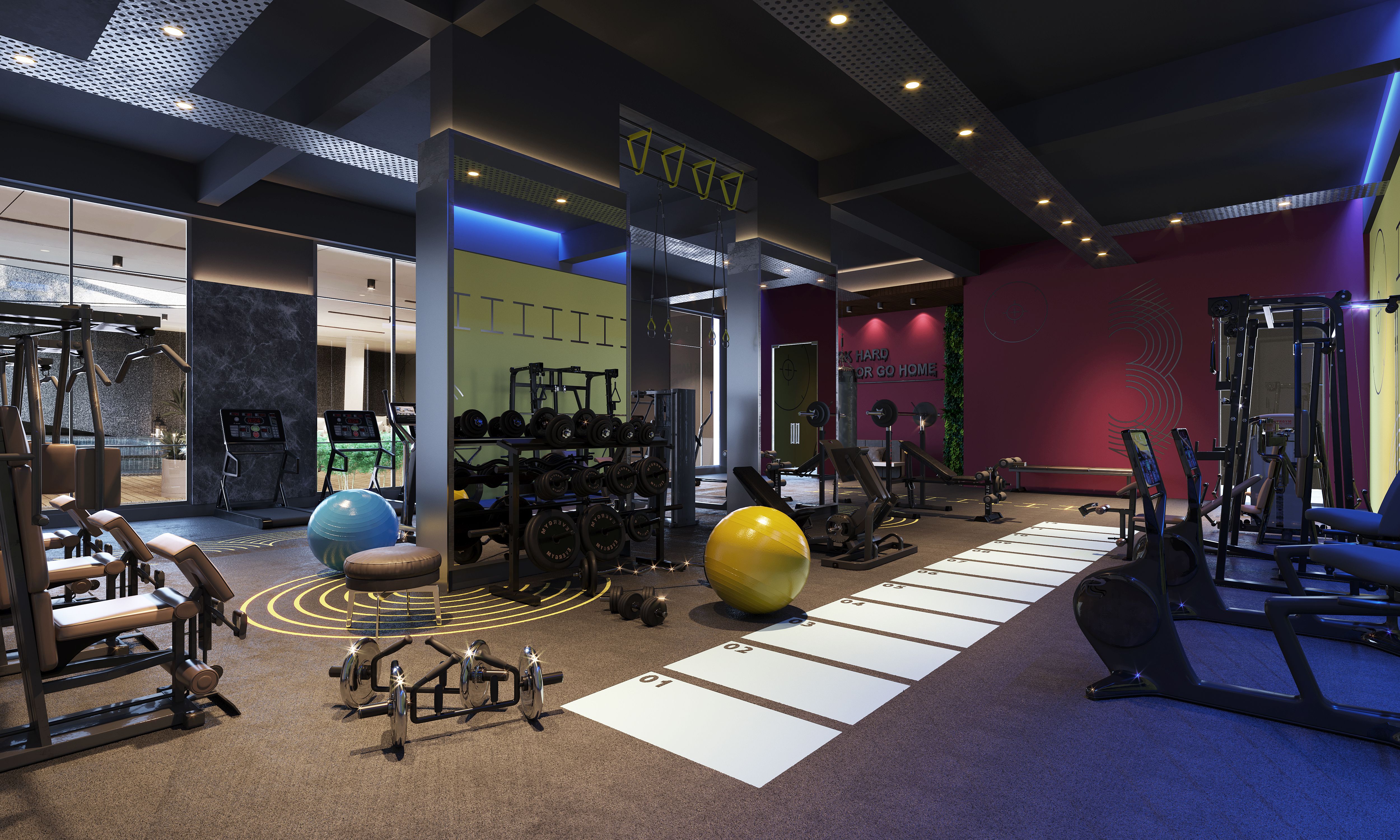 Modern gym website project